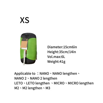 AEGISMAX Camping en plein air sac de Compression étanche sac de couchage accessoires sac de rangement ultraléger sac de rangement en Nylon