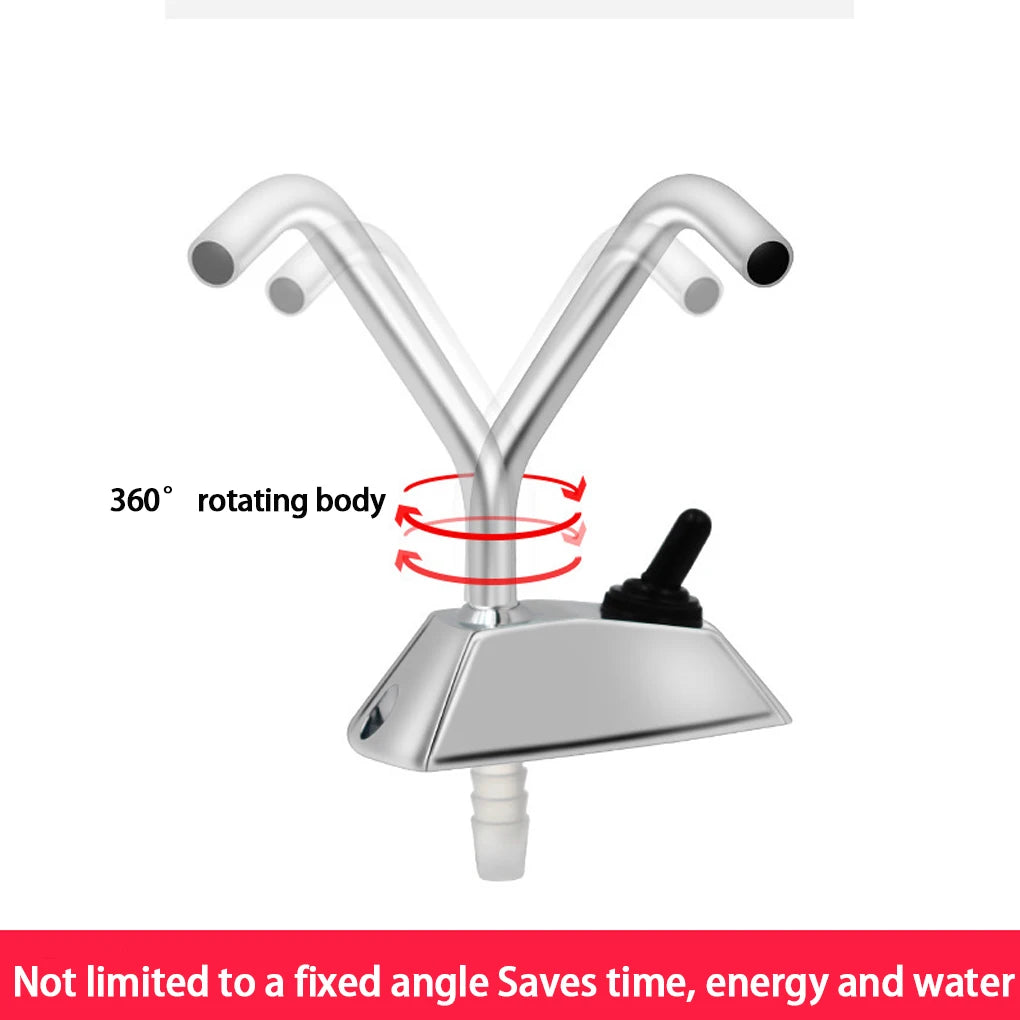 Interrupteur de robinet d'eau froide pour camping-car, camping-car, bateau, pompe à eau 12v et Kit de robinet pour camping-car