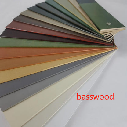 Tiroirs de fenêtre vénitiens en Faux bois PVC sur mesure, volets en bois de tilleul, stores de fenêtre en bois de Paulownia, décoration de maison intelligente