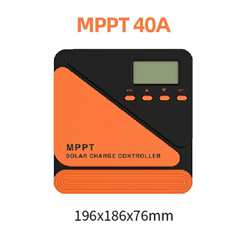 [Livraison rapide] Y & H MPPT 20A 40A 60A contrôleur de Charge solaire panneau solaire régulateur de Charge solaire 12V 24V plomb-acide/Lithium