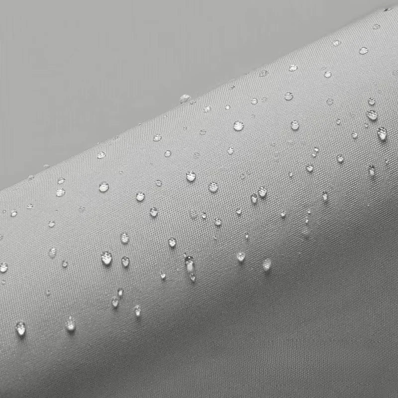 PEVA rideau de douche imperméable moisissure salle de bain rideau solide vague fenêtre Tulle maison luxe avec crochets lourd S pli ondulé douche