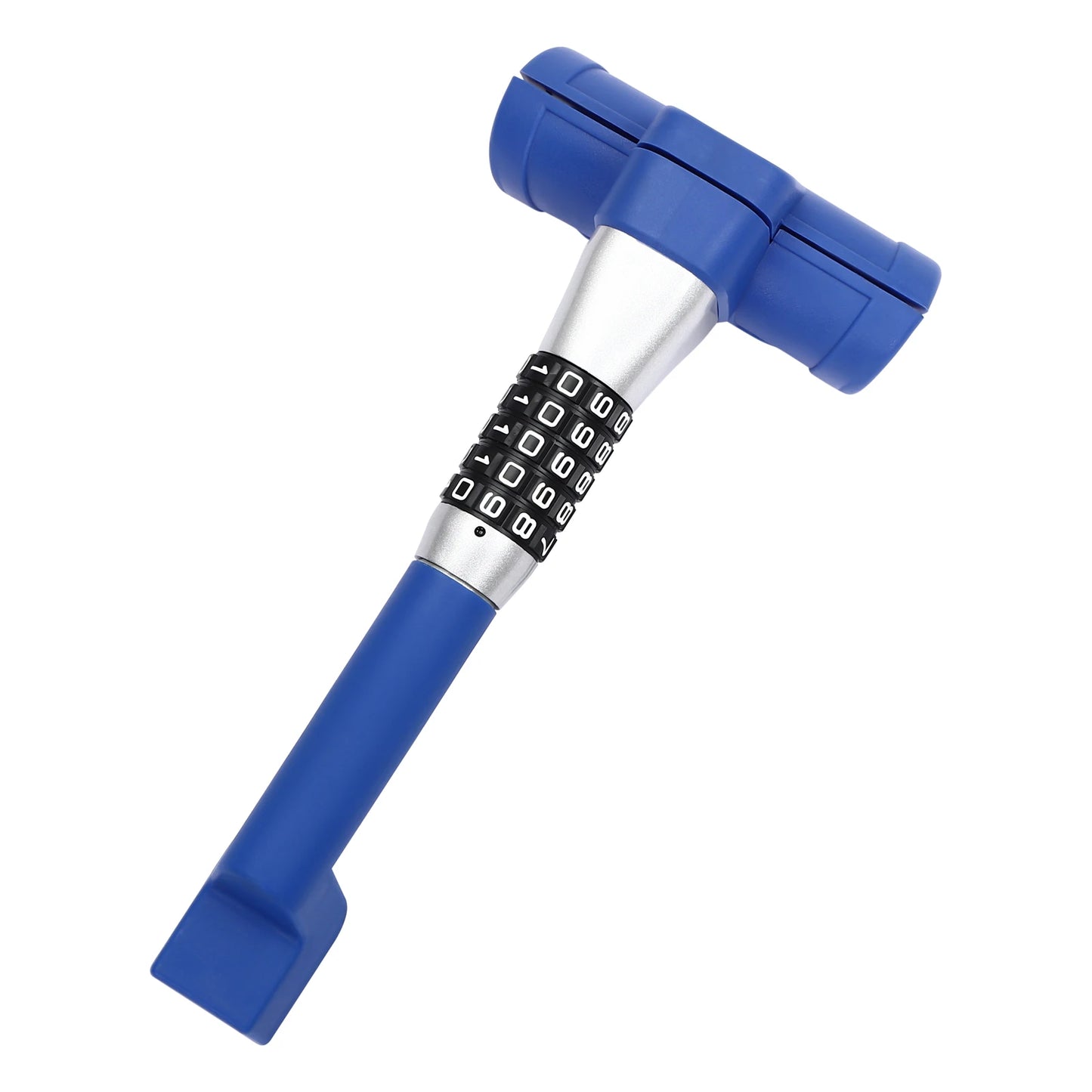 Auto-Lenkradschloss Anti-Diebstahl |   Ajustement universel, longueur ouverte 40,8 cm, serrure de volant bleue en acier et aluminium