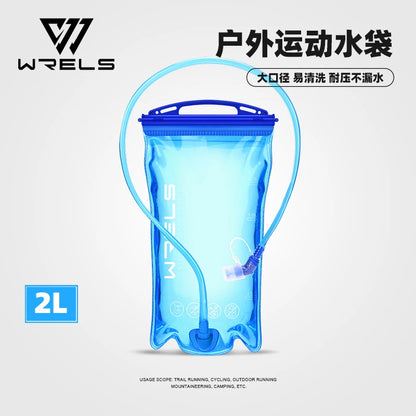 WRELS bouteille d'eau pliable en Silicone en plein air voyage Sport course cyclisme bouilloire bouteille d'eau sans BPA 500 ml avec paille