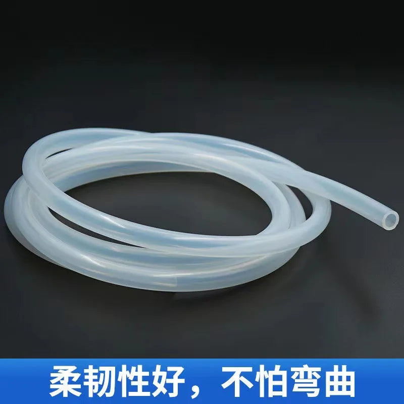Tube en Silicone Transparent de qualité alimentaire, 2/5/10 mètres, 8MM ID x 12MMOD, tuyau Flexible en caoutchouc pour jardin, tuyau souple pour Aquarium