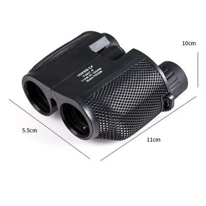 Jumelles pour adultes et enfants, jumelles compactes 10x25 pour l'observation des oiseaux en plein air, théâtre et concerts, jeux de chasse et de sport