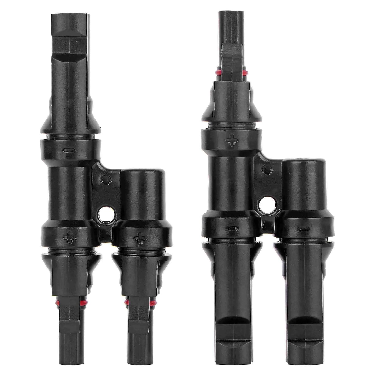 1 paire de connecteurs solaires PV IP67 approuvés 2 à 1 T branche mâle et femelle solaire 100% PP0 parallèle bricolage MC2.5 4 MC6Solar Kits système