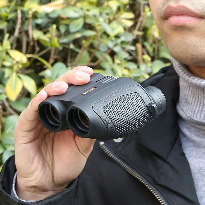 Maifeng-Télescope haute puissance, jumelles 10X25 ED, vision large, lentille optique pliable compacte Bak4, tourisme de plein air, camping, chasse