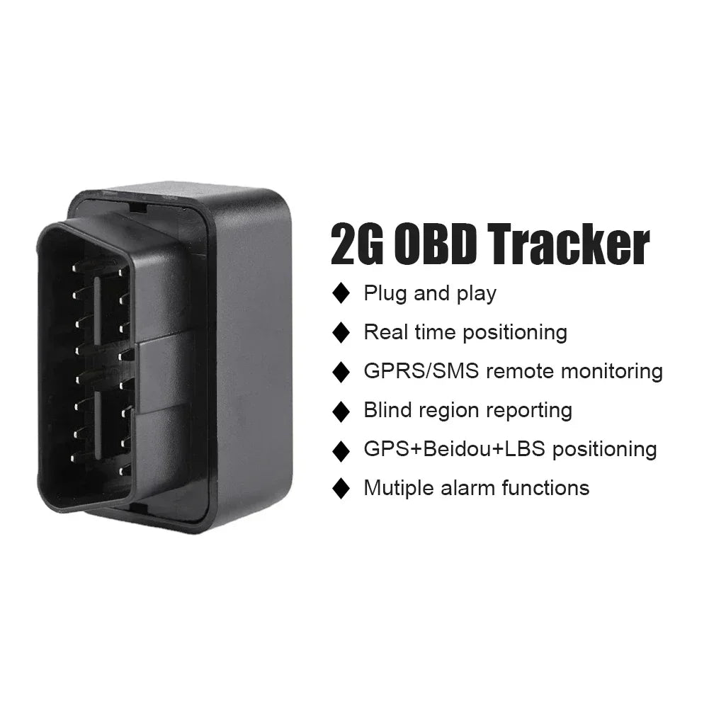 Mini traceur GPS 2G 4G, 12V-24V, dispositif de suivi d'alarme antivol pour voiture, appel SMS, localisateur de géofence, application gratuite pour iOS et android
