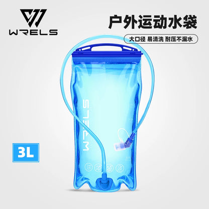 WRELS bouteille d'eau pliable en Silicone en plein air voyage Sport course cyclisme bouilloire bouteille d'eau sans BPA 500 ml avec paille