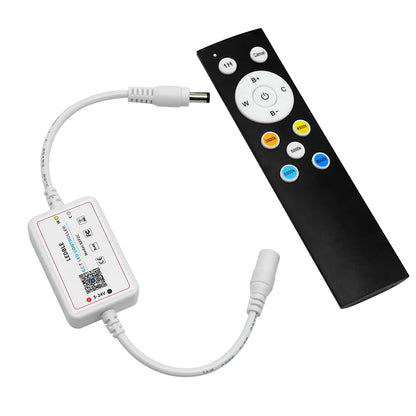 DC 5V 12V 24V 3500K 4500K 5000K 5500K 6000K CCT variateur 12 touches RF Bluetooth APP télécommande variateur pour CCT COB LED bande lumineuse