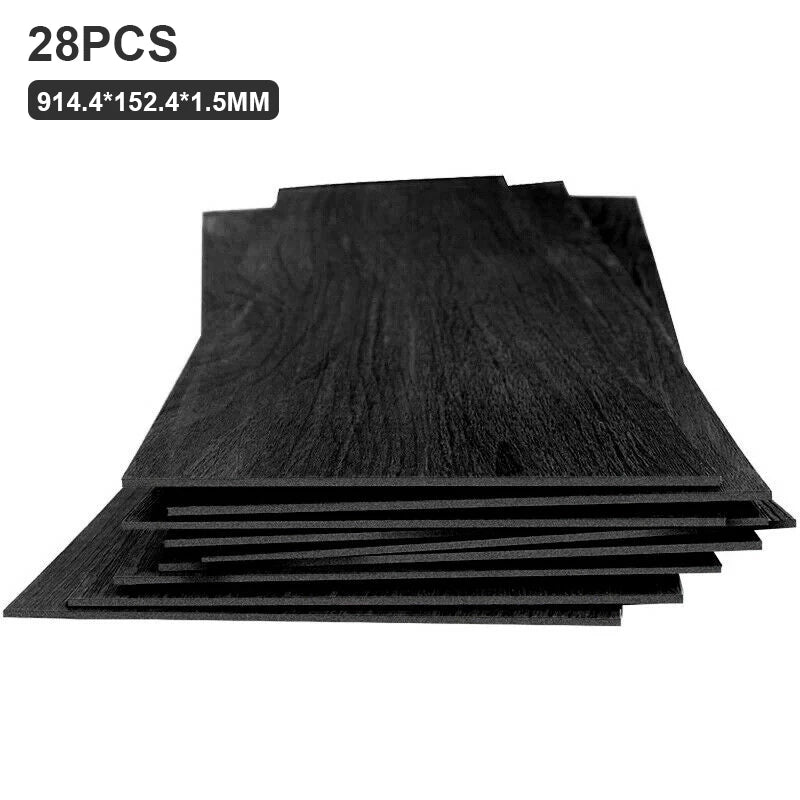 Autocollants muraux auto-adhésifs en PVC, 28/7 pièces, Grain de bois, papier peint pour salon, toilettes, cuisine, décoration de sol, autocollant étanche