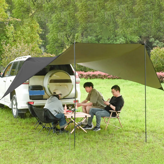 Auvent pour voiture, auvent latéral de voiture, tente d'ombrage étanche, auvent d'abri solaire pour l'extérieur, automobile, Suv, berlines, camion, bus, Van