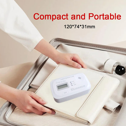 Détecteur de monoxyde de carbone EN50291, capteur de CO Portable, alarme de monoxyde de carbone pour maison, camping-car, voyage, Garage, affichage LCD, piles AA