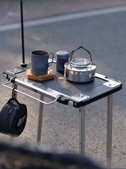 Table amovible IGT d'extérieur, cadre IGT, Table pliante de Camping, 1 unité, cadre en alliage d'aluminium, bureau à manger Portable, nouveau