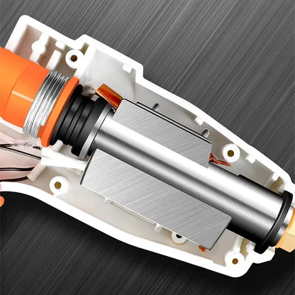 100W pistolet à colle thermofusible bricolage Mini pistolets industriels domestiques outil de réparation électrique utiliser 11mm colle prise américaine navires au hasard par style