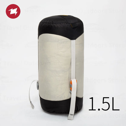 GISMAX-Sac de compression imperméable en nylon, sac de couchage de camping, accessoires de rangement, extérieur, ultra léger, 1,5 L-45L